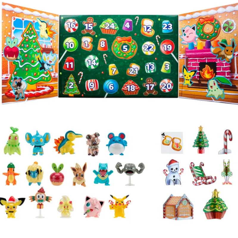 BIZAK Pokémon Calendario de Adviento- Manualidades