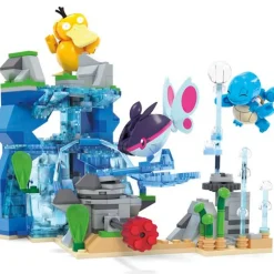MATTEL Pokémon Construcción Aventura Acuática- Puzzles Y Construcciones