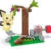 MATTEL Pokémon Construcción Búsqueda en el Bosque Pichu- Puzzles Y Construcciones