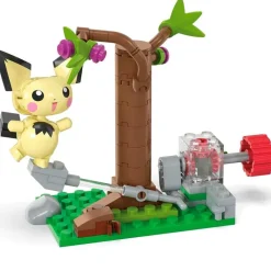 MATTEL Pokémon Construcción Búsqueda en el Bosque Pichu- Puzzles Y Construcciones