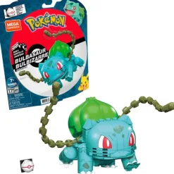 MATTEL Puzzles Y Construcciones|Pokémon Construcción Bulbasaur