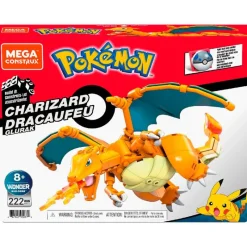 MEGABLOKS Pokémon Construcción Charizard- Puzzles Y Construcciones