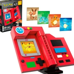 MATTEL Pokémon Construcción Pokédex Región Kanto- Puzzles Y Construcciones