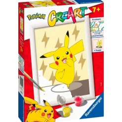 RAVENSBURGER Manualidades|Pokémon CreArt Pintar x Números
