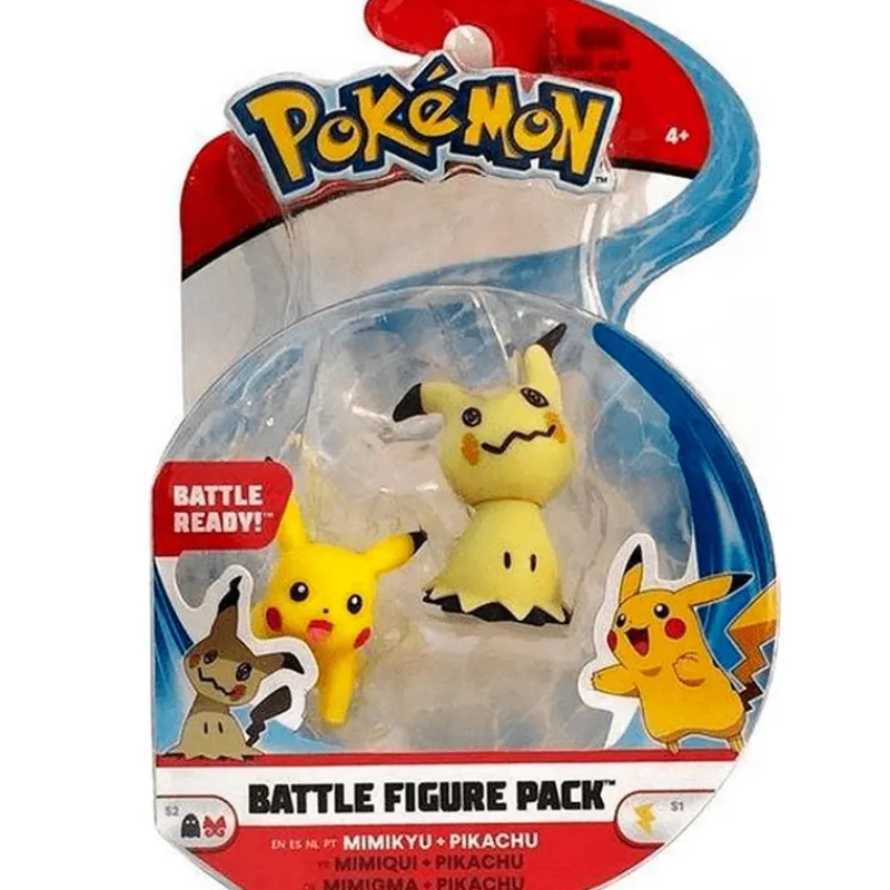 BIZAK Figuras Videojuegos|Figuras Y Figuras De Acción|Pokémon Figura Combate Surtida