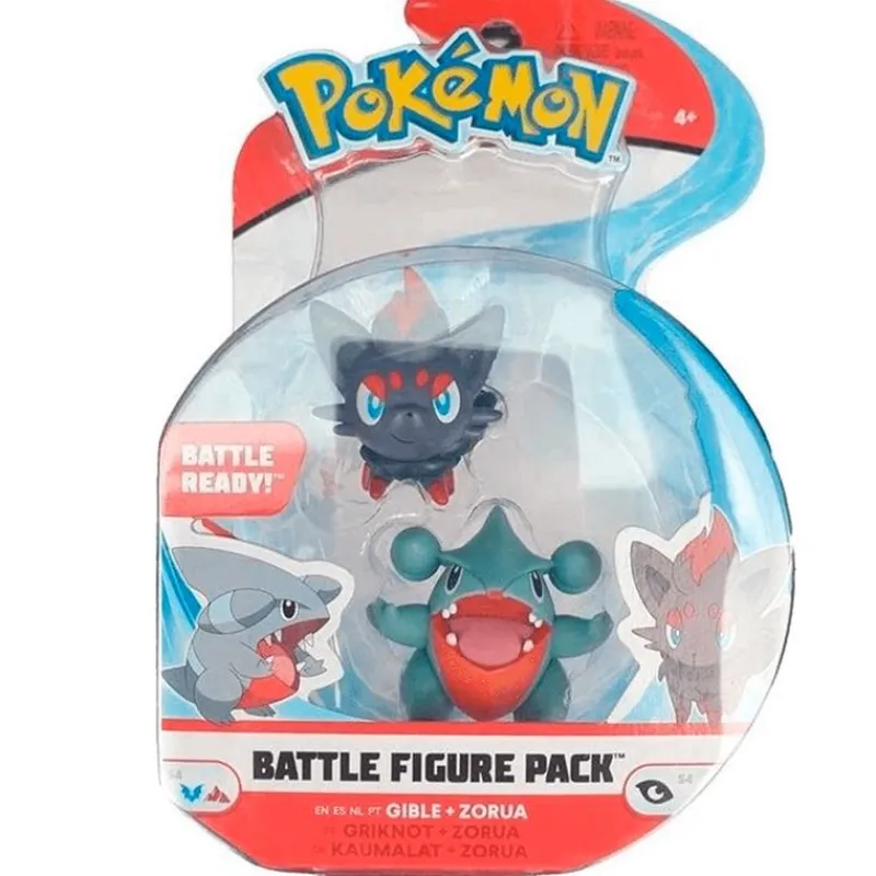 BIZAK Figuras Videojuegos|Figuras Y Figuras De Acción|Pokémon Figura Combate Surtida