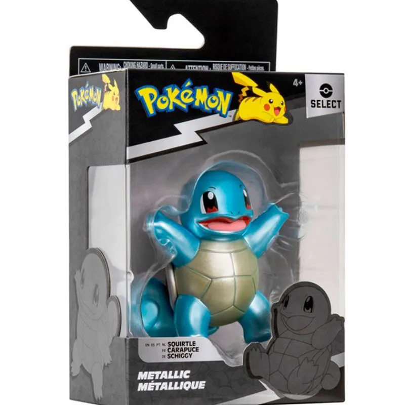 BIZAK Pokémon Figura Metalizada Surtida- Figuras Y Figuras De Acción