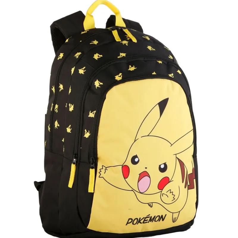 SELECCION DRIM Pokémon Mochila Pikachu 44 cm Adaptable- Escolar