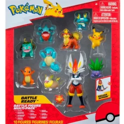 BIZAK Figuras Videojuegos|Figuras Y Figuras De Acción|Pokémon Pack 10 Figuras