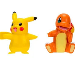 BIZAK Figuras Videojuegos|Figuras Y Figuras De Acción|Pokémon Pack Doble Generación Original Surtido