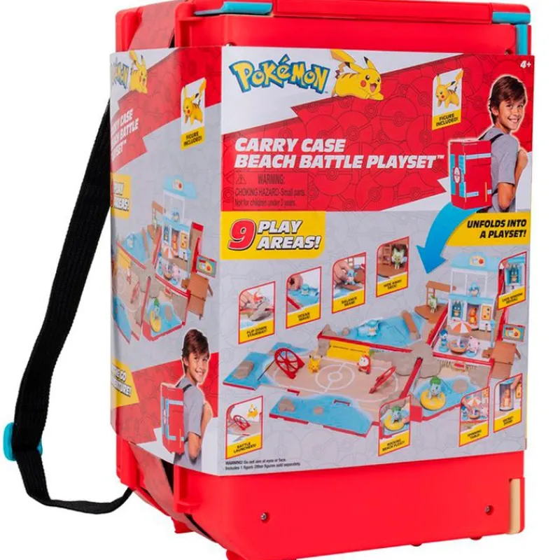 BIZAK Figuras Y Figuras De Acción|Pokémon Playset Mundo Transformable Región Alola