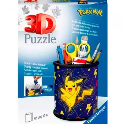 RAVENSBURGER Pokémon Portalápices Puzzle 3D- Puzzles Y Construcciones