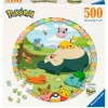 RAVENSBURGER Pokémon Puzzle 500 Piezas Redondo- Puzzles Y Construcciones