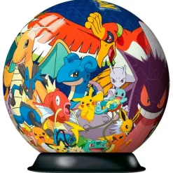 RAVENSBURGER Puzzles Y Construcciones|Pokémon Puzzle Bola 3D 72 Piezas