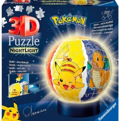 RAVENSBURGER Puzzles Y Construcciones|Pokémon Puzzle 3D Lámpara