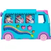 MATTEL Polly Pocket Aventura en la Autocaravana de Mascotas- Muñecas
