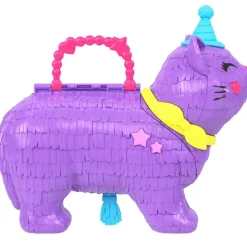 MATTEL Polly Pocket Playset Gatito Piñata- Muñecas