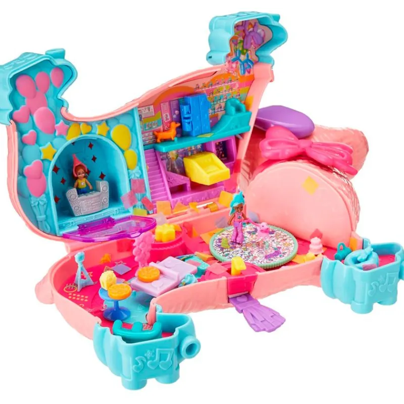 MATTEL Polly Pocket Playset Piñata Puppy- Muñecas