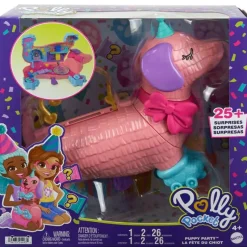 MATTEL Polly Pocket Playset Piñata Puppy- Muñecas