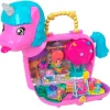 MATTEL Polly Pocket Playset Unicornio Partyland- Muñecas