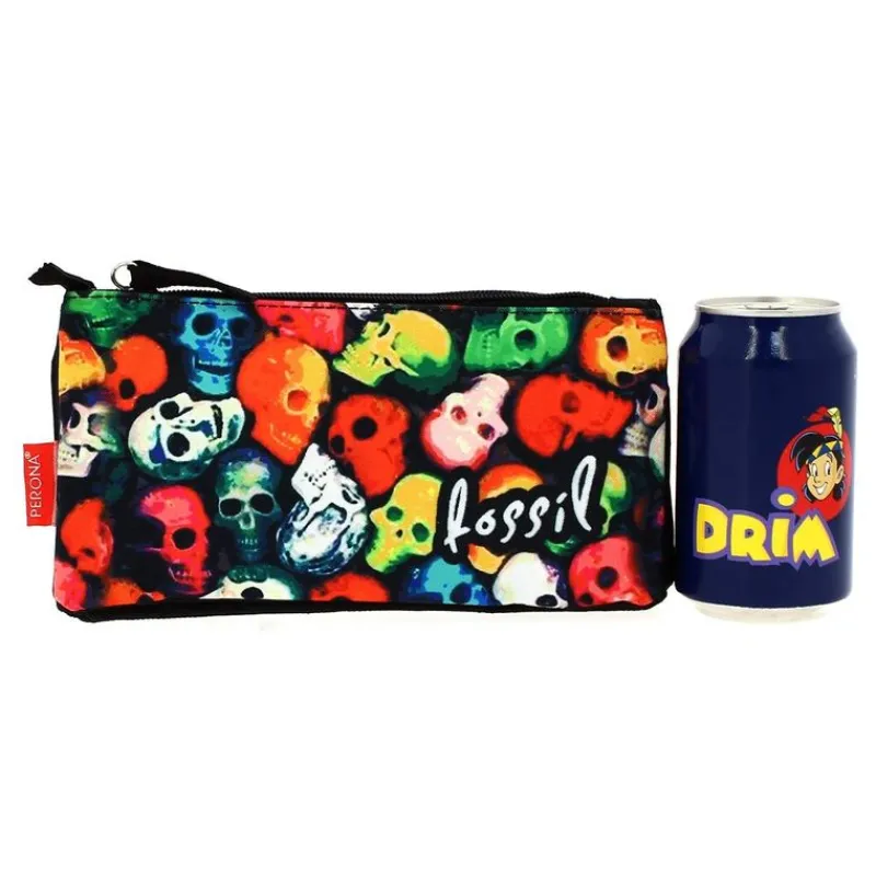 MONTICHELVO Portatodo Triple Fossil Skull- Escolar