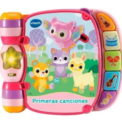 VTECH Primeras Canciones Libro Rosa- Primera Infancia Y Preescolar