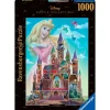 RAVENSBURGER Puzzles Y Construcciones|Princesas Aurora Castillo Puzzle 1000 Piezas