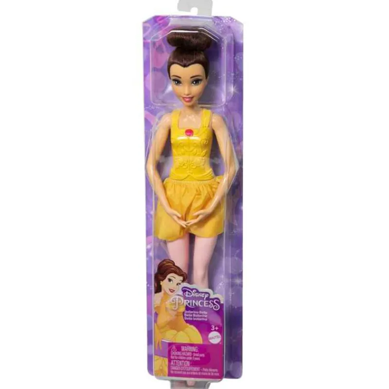 MATTEL Princesas Disney Bella Muñeca Bailarina- Muñecas
