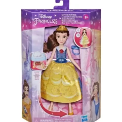 HASBRO Muñecas|Princesas Disney Bella Vestido Mágico