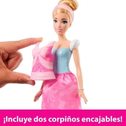 MATTEL Princesas Disney Cenicienta Historias Mágicas- Muñecas