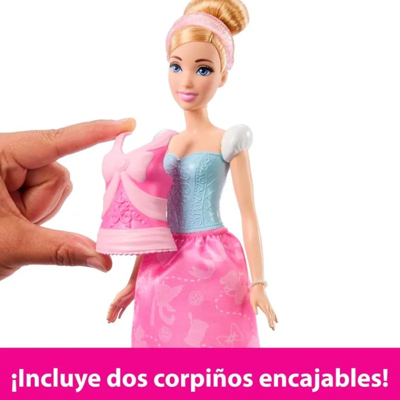 MATTEL Princesas Disney Cenicienta Historias Mágicas- Muñecas