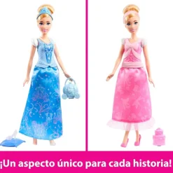 MATTEL Princesas Disney Cenicienta Historias Mágicas- Muñecas