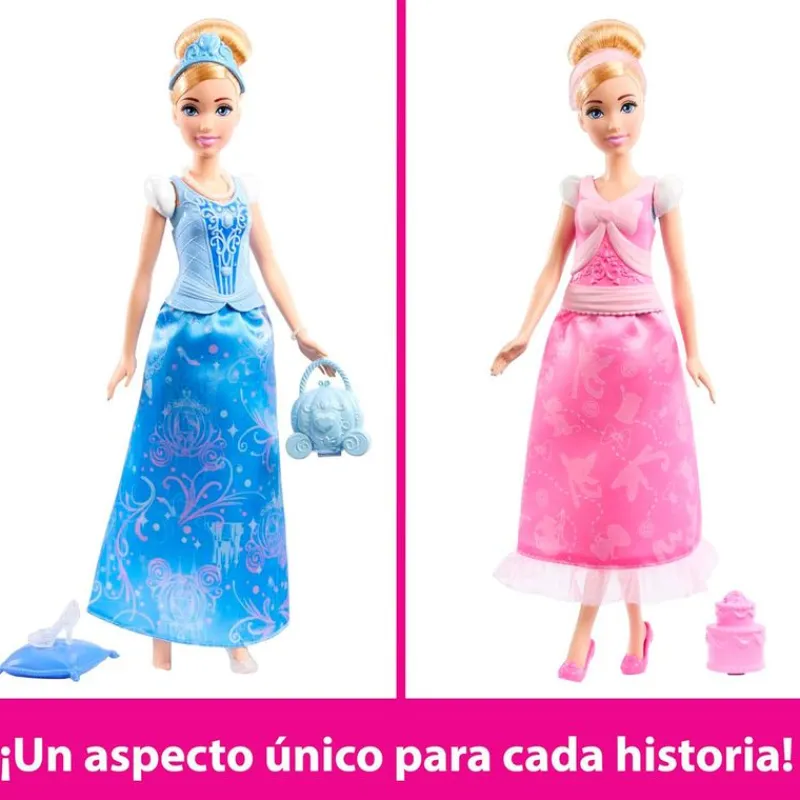 MATTEL Princesas Disney Cenicienta Historias Mágicas- Muñecas