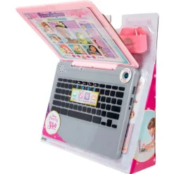JAKKS PACIFIC Princesas Disney Ordenador Portátil Juguete- Juegos Y Juguetes De Imitación
