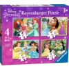 RAVENSBURGER Puzzles Y Construcciones|Princesas Disney Puzzle 4 en 1