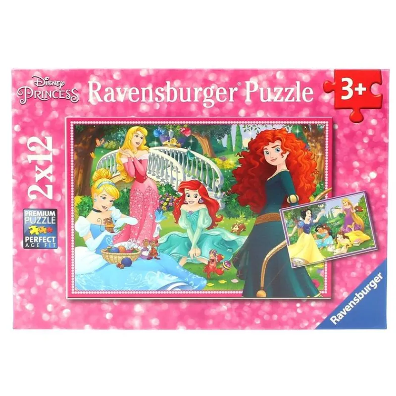 RAVENSBURGER Puzzles Y Construcciones|Princesas Disney Puzzle 2x12