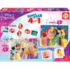 EDUCA Princesas Disney Super Pack 4 en 1- Juegos Y Juguetes Educativos