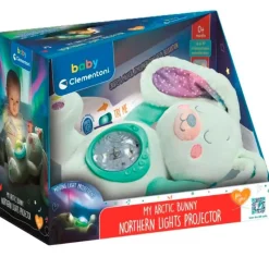 CLEMENTONI Proyector Conejito Polar Aurora Boreal- Primera Infancia Y Preescolar