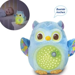VTECH Proyector de Peluche Búho Estrellitas- Primera Infancia Y Preescolar