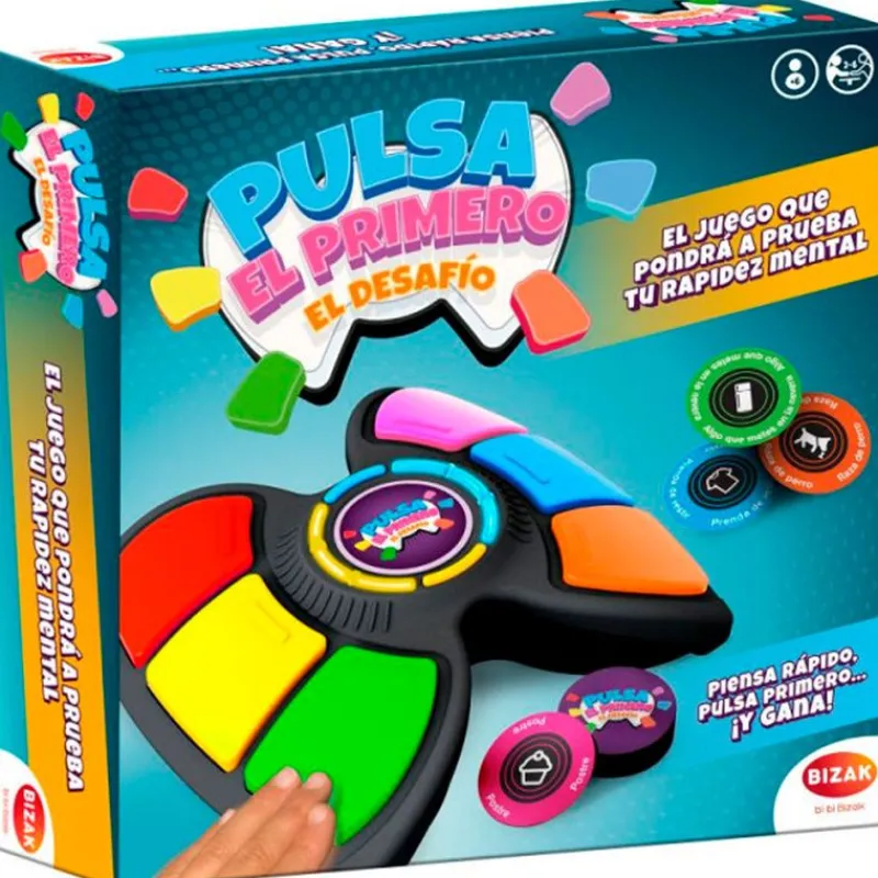 BIZAK Juegos De Mesa|Pulsa el Primero El Desafío