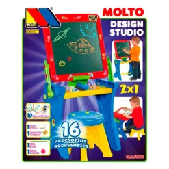 MOLTO Pupitre Pizarra 2 en 1 Básico- Escolar