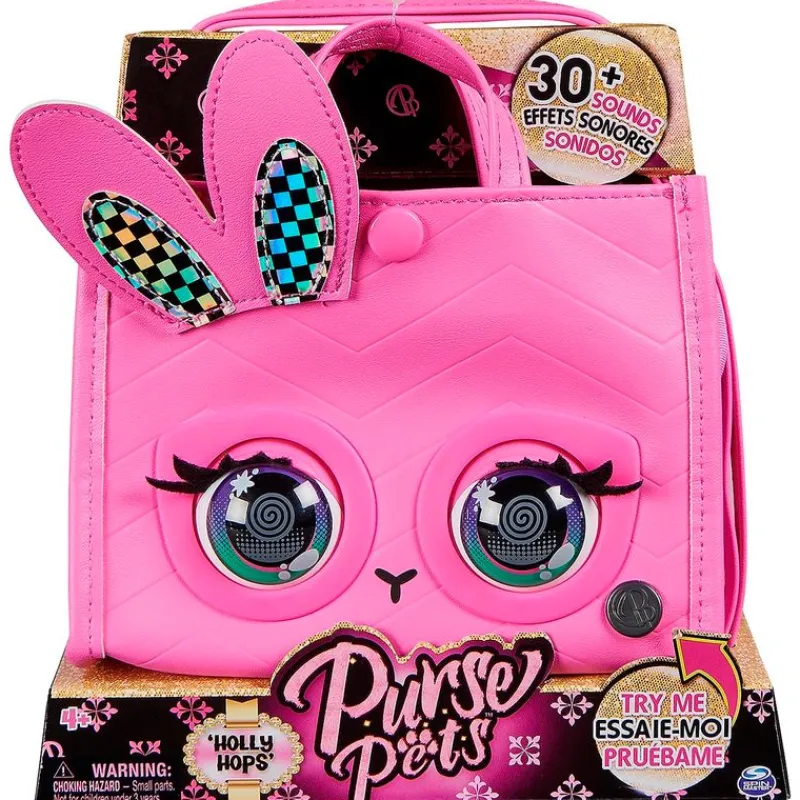 SPIN MASTER Ropa Y Complementos|Purse Pets Bolso Conejito Holly Hops