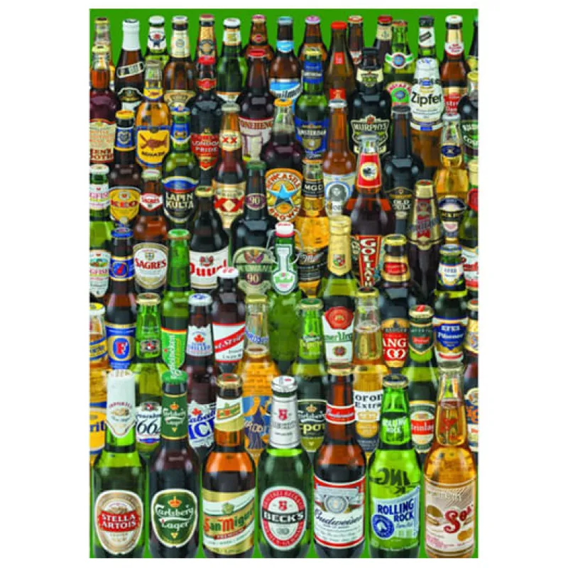 EDUCA Puzzle 1000 piezas Cervezas- Puzzles Y Construcciones