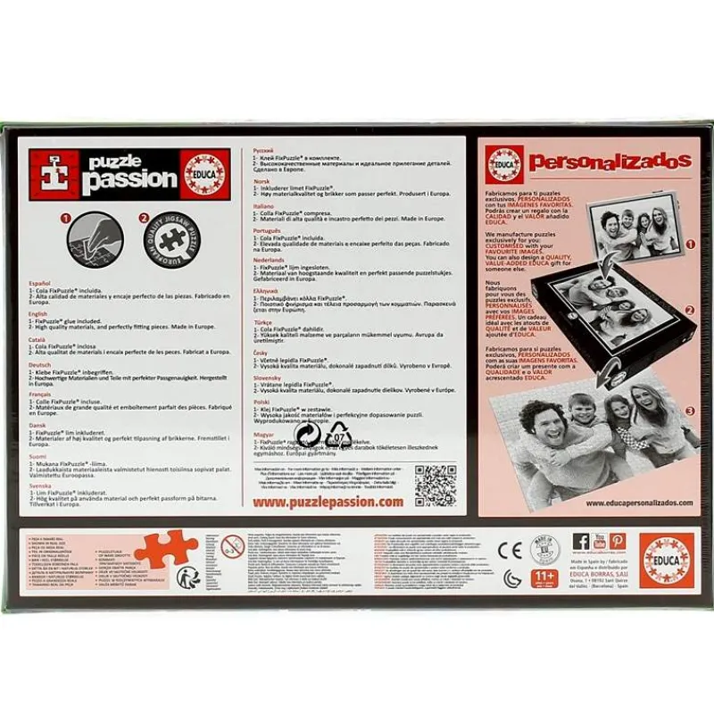 EDUCA Puzzle 500 Piezas Paraiso Tropical- Puzzles Y Construcciones