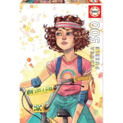 EDUCA Puzzles Y Construcciones|Puzzle 500 Piezas Run Like a Girl