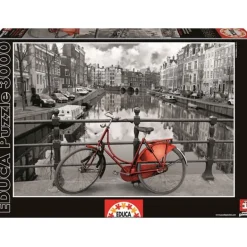 EDUCA Puzzle 3000 Pzs Amsterdam- Puzzles Expertos: Más De 1000 Piezas|Puzzles Y Construcciones