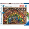 RAVENSBURGER Puzzles Y Construcciones|Puzzle Arcoíris de Pájaros 1000 piezas