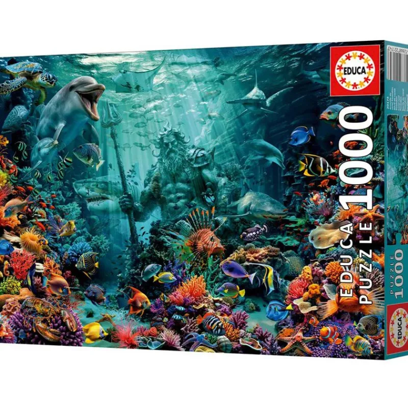 EDUCA Puzzle Arrecife de Coral 1000 Piezas- Puzzles Y Construcciones