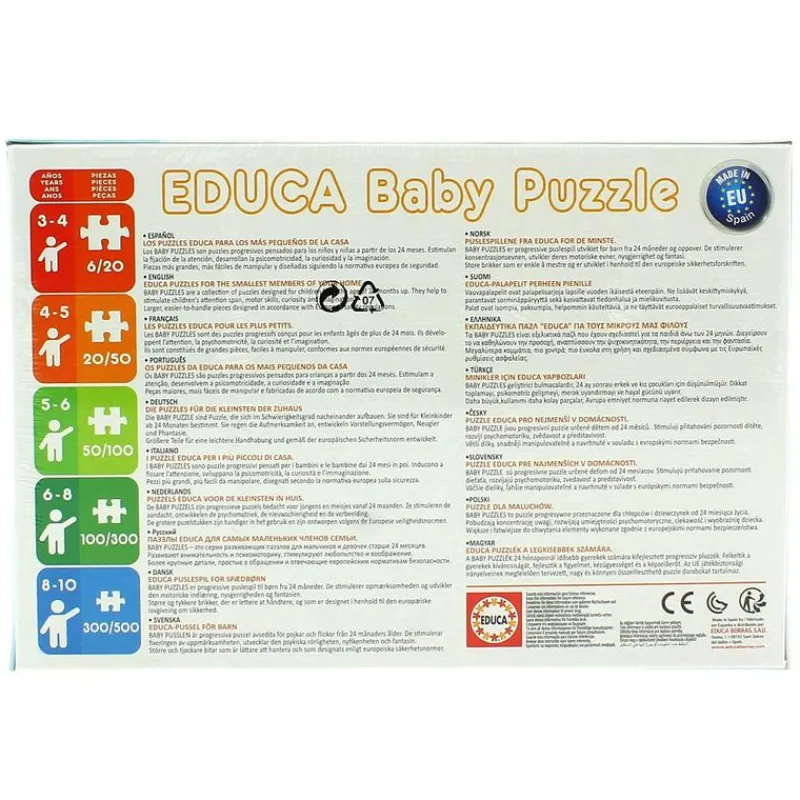 EDUCA Puzzles Y Construcciones|Puzzle ¡Buenos días! 100 Piezas