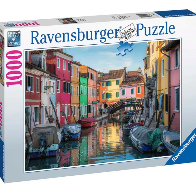 RAVENSBURGER Puzzle Burano 1000 Piezas- Puzzles Y Construcciones